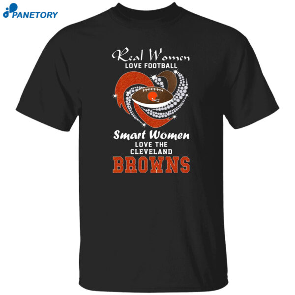 Real Women Love Football Smart Women Love The Brown Shirt