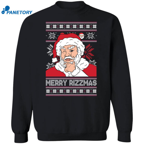 Santa Merry Rizzmas Shirt 2