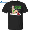 Santa’s Favorite Brat Ugly Christmas Shirt