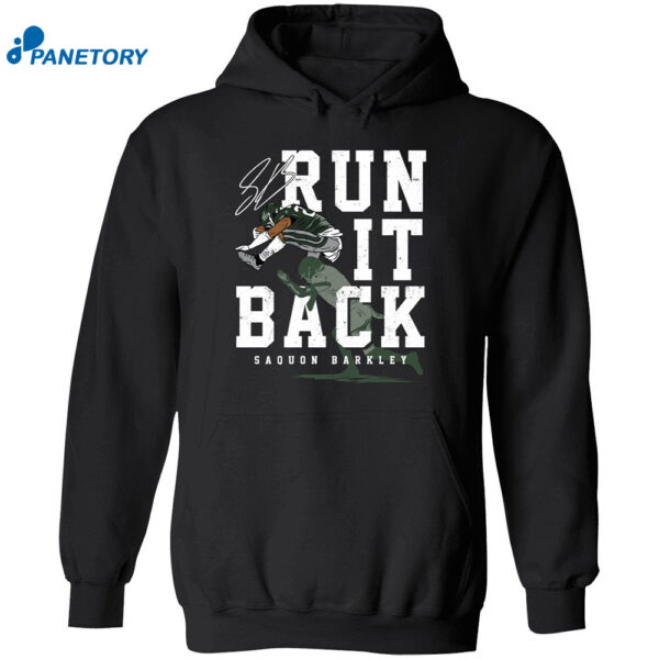 Saquon Barkley Hurdle Over Jaguars Run It Back Shirt 1