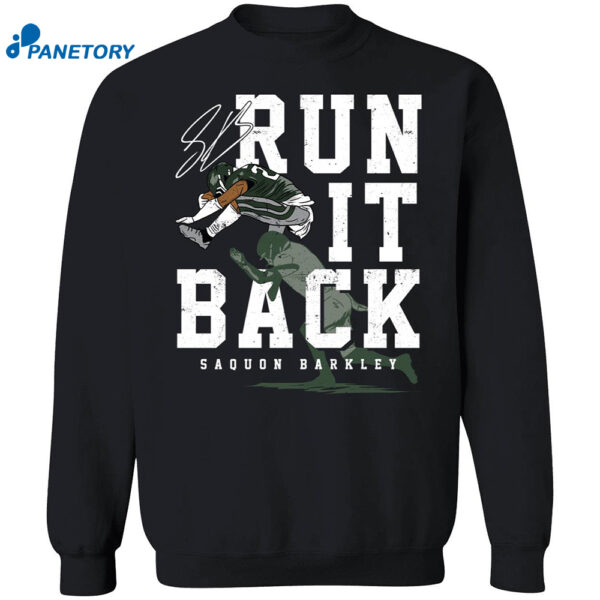 Saquon Barkley Hurdle Over Jaguars Run It Back Shirt 2