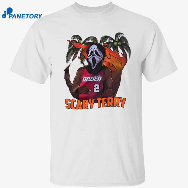 Scary Terry Rozier Ghostface Shirt