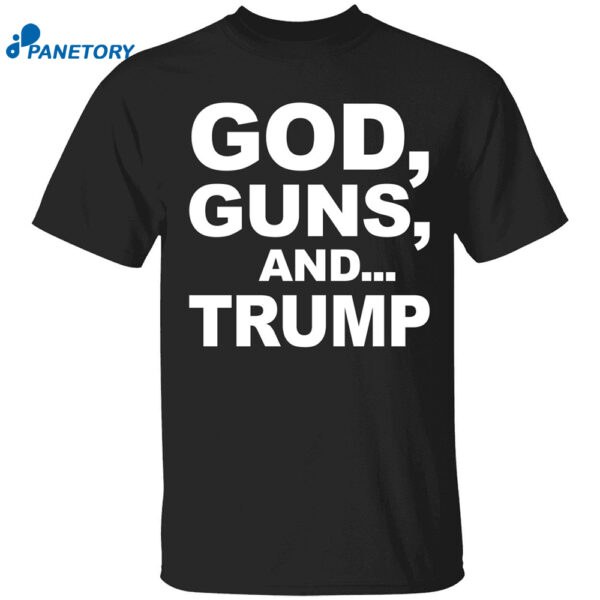 Scott Presler God Guns And Trump Shirt