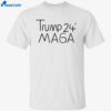 Texas Tech Kicker Reese Burkhardt Trump 24 Maga Hoodie