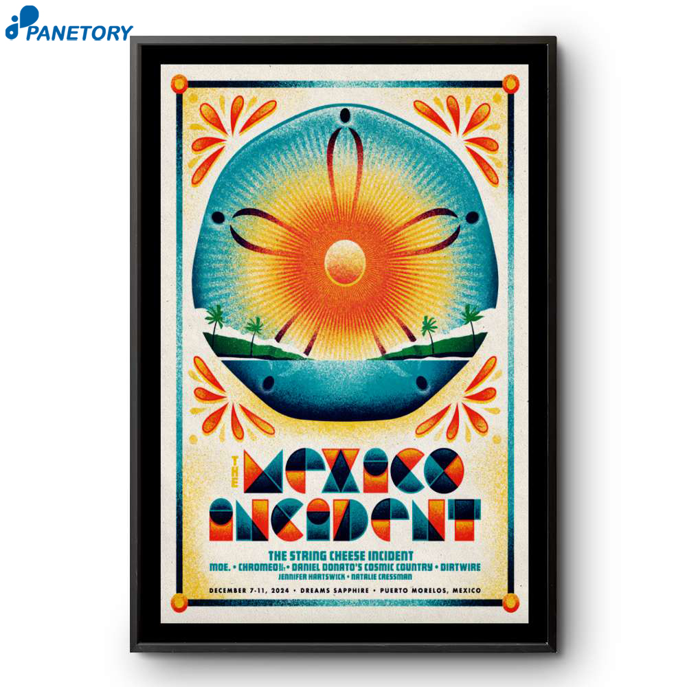 The String Cheese Incident Dec 7-11 2024 The Mexico Incident Puerto Morelos Mexico Poster 2 The String Cheese Incident Dec 7-11 2024 The Mexico Incident Puerto Morelos Mexico Poster
