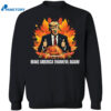 Trump Make America Thankful Again Thanksgiving Shirt 1