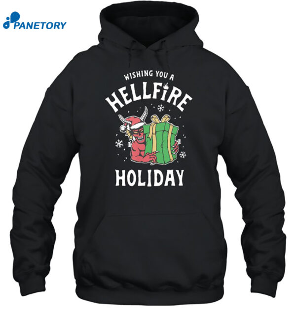 Wishing You A Hellfire Club Hellfire Holiday 2024 Shirt 2