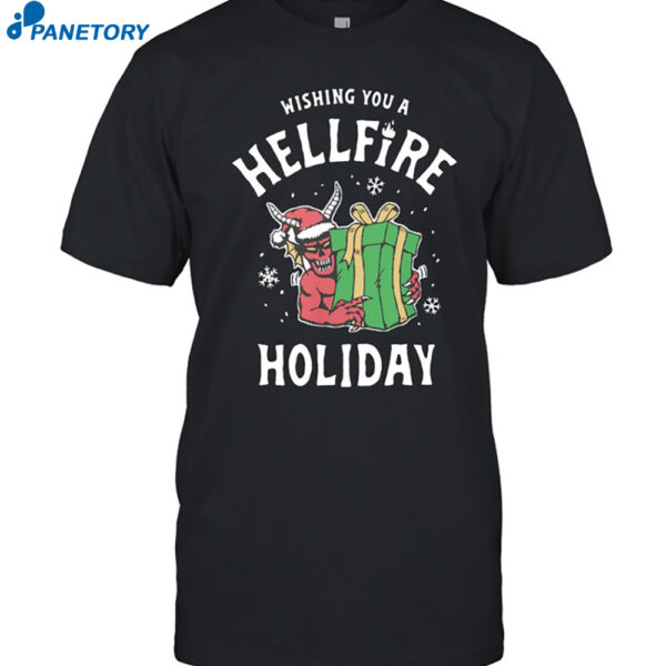 Wishing You A Hellfire Club Hellfire Holiday 2024 Shirt