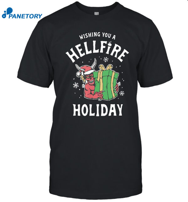 Wishing You A Hellfire Club Hellfire Holiday 2024 Shirt