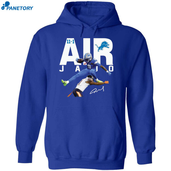 Detroit Lions Air Jado Jameson Demetri Williams 11-1 Signature Shirt 2