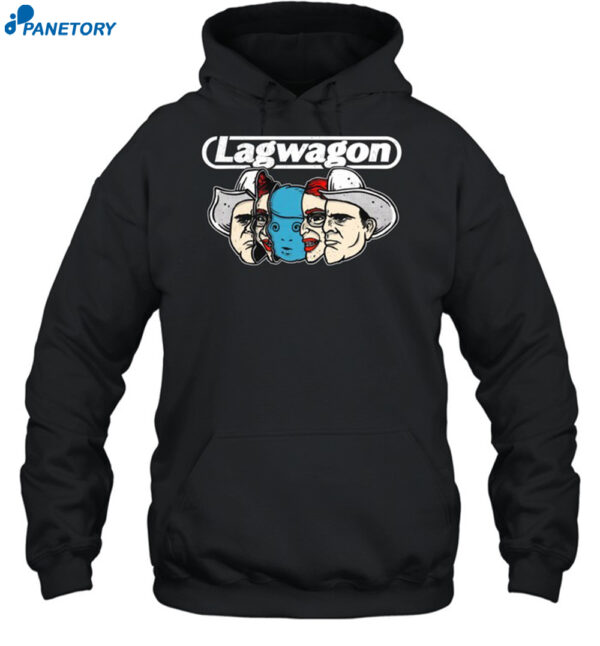 Faces Of The Wagon Lagwagon Shirt 2