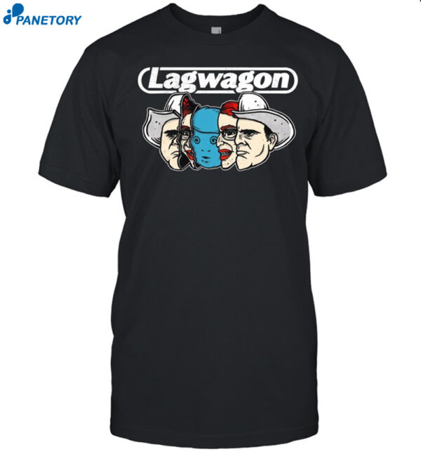 Faces Of The Wagon Lagwagon Shirt