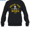 Fear The Bones Navy Shirt 1