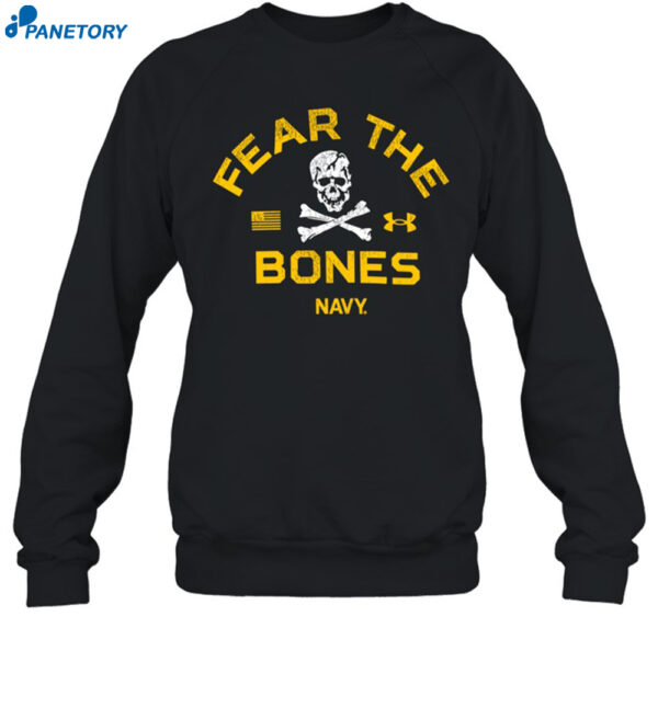 Fear The Bones Navy Shirt 1