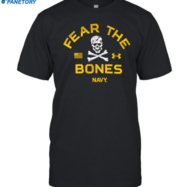 Fear The Bones Navy Shirt