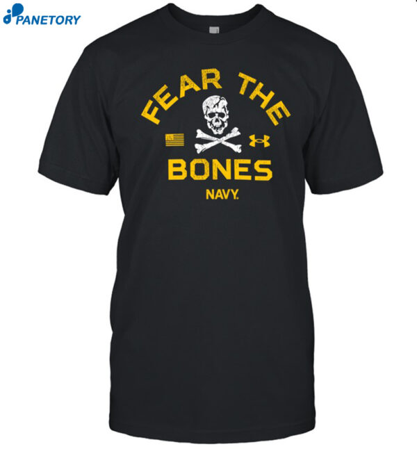 Fear The Bones Navy Shirt