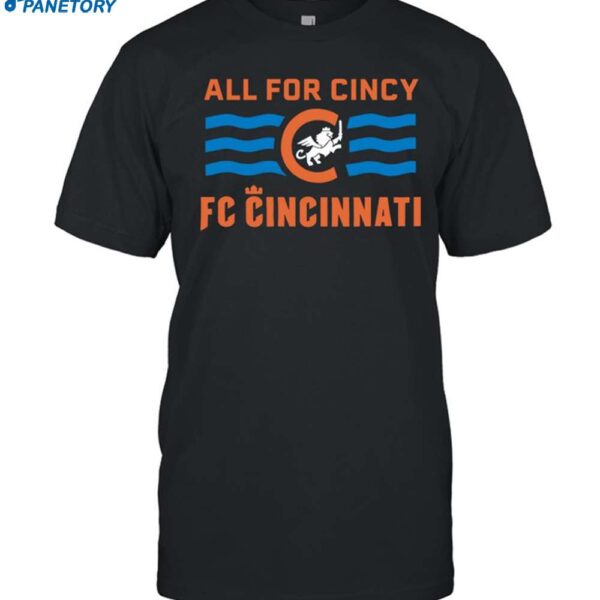 Jd Vance Wearing Fc Cincinnati All For Cincy Shirt