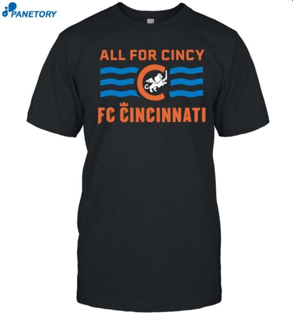 Jd Vance Wearing Fc Cincinnati All For Cincy Shirt