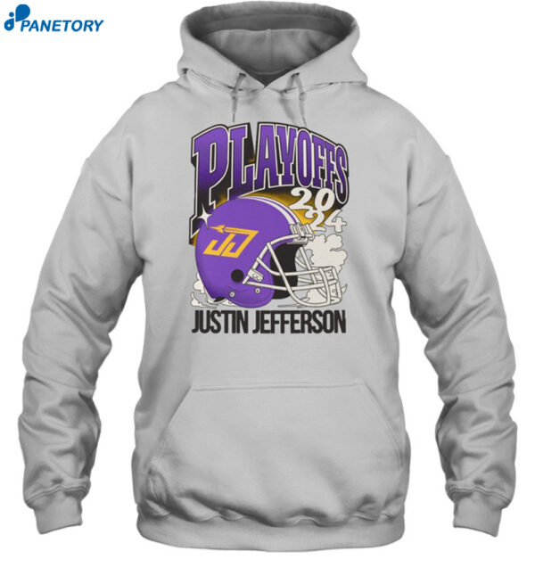 Justin Jefferson 2024 Playoffs Shirt 2