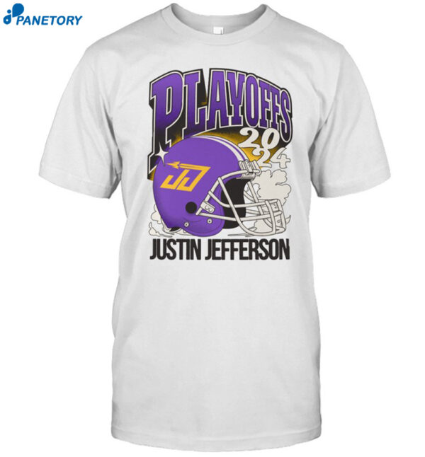 Justin Jefferson 2024 Playoffs Shirt