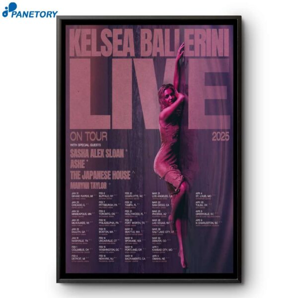 Kelsea Ballerini Sasha Alex Sloan 2025 Poster