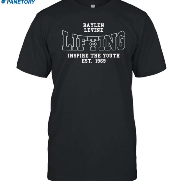 Lifting Inspire The Youth Est 1969 Shirt