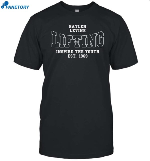 Lifting Inspire The Youth Est 1969 Shirt