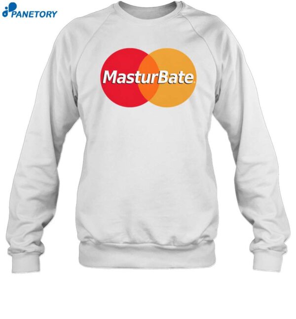 Mastercard Logo Dippytees Masturbate Shirt 1