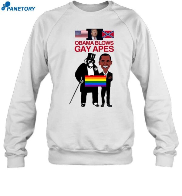 Obama Blows Gay Apes Shirt 1