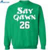 Saquon Barkley Say Qawn 26 Shirt 1