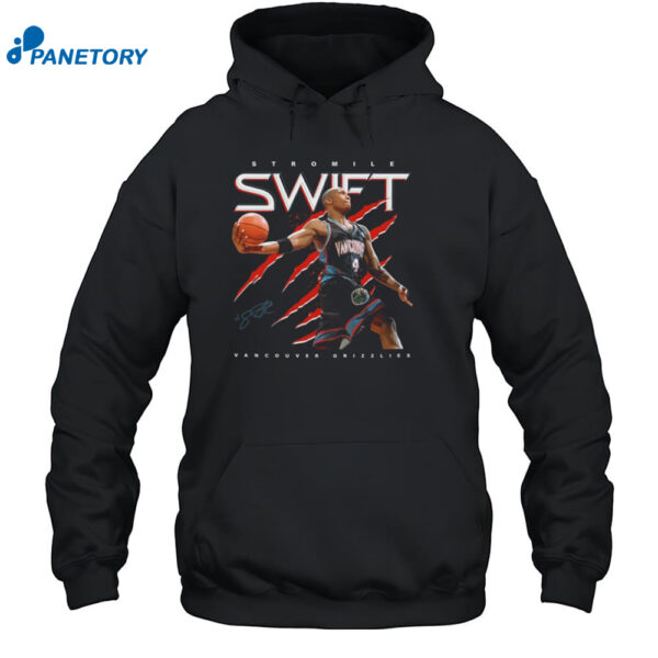 Stromile Swift Superstar Signature American Former Professional Basketball T Shirt