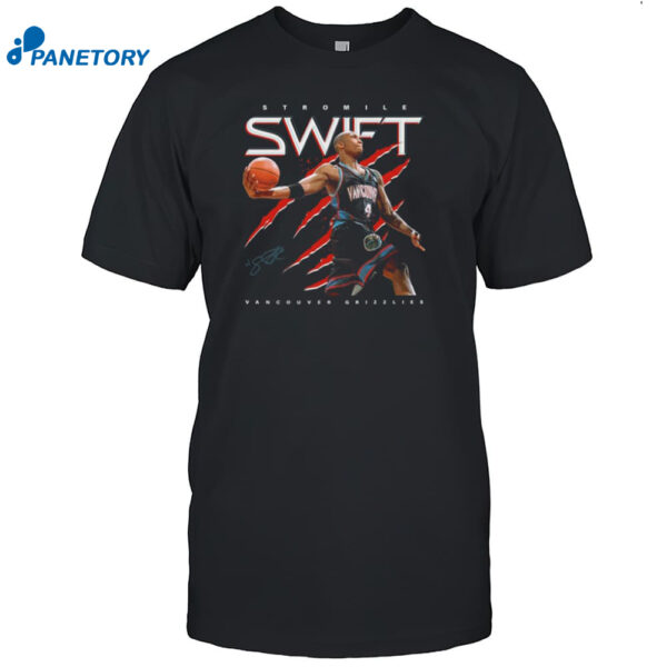 Stromile Swift Superstar Signature American Former Professional Basketball T Shirt