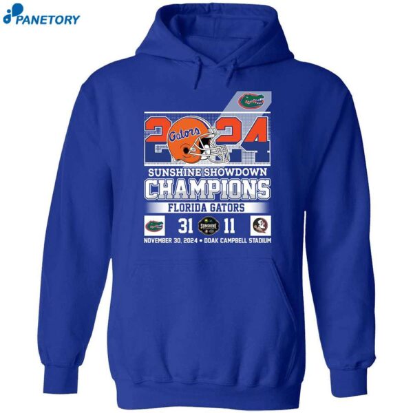 Sunshine Showdown Champions Florida Gators 2024 Shirt 1