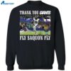 Thank You Giants Fly Saquon Fly Shirt 1