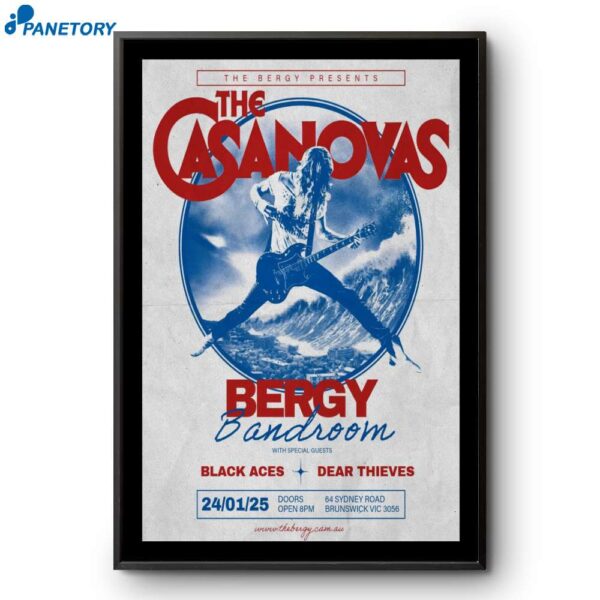 The Casanovas Brunswick Australia Jan 24 2025 Poster