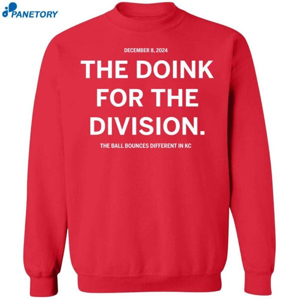 The Doink For The Division Kansas City Chiefs Shirt 1