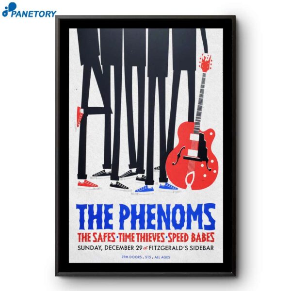 The Phenoms At Fitzgerald's Berwyn Il December 29 2024 Poster