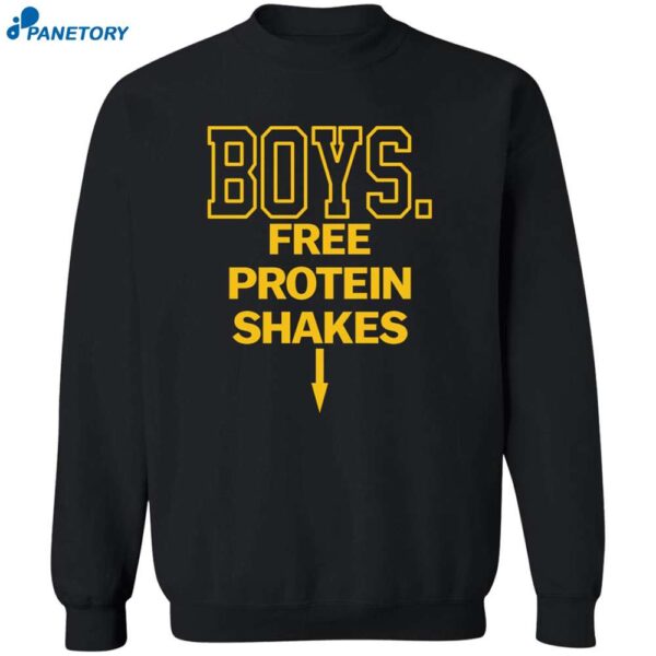 Boys Free Protein Shakes Shirt 2