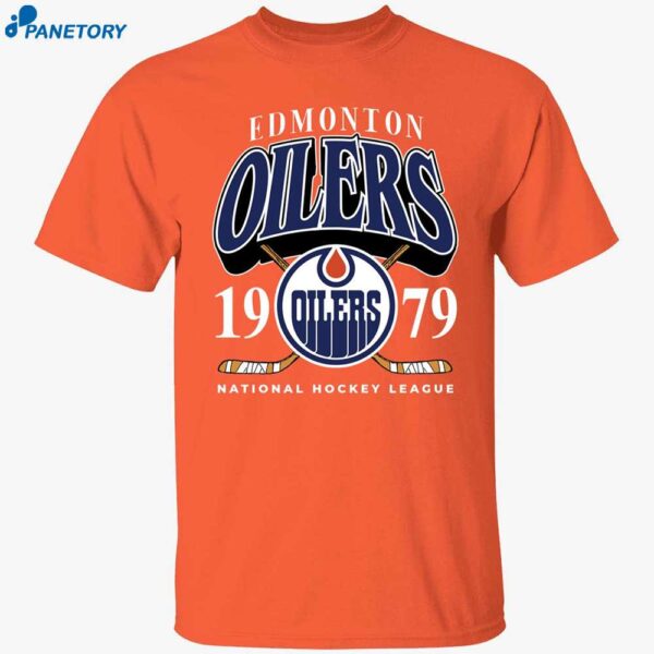 Dave Portnoy Edmonton Oilers 1979 Shirt