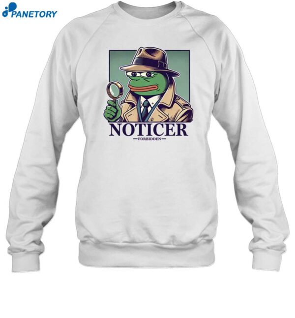 Forbidden Clothes Noticer Pepe Shirt 1