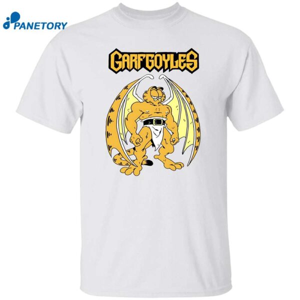 Garfield Gargoyles Batman Shirt