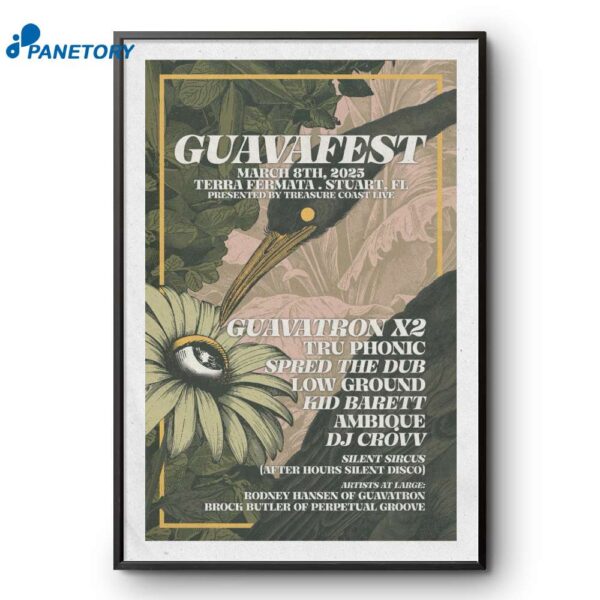 Guavafest Terra Fermata In Stuart Fl March 8 2025 Poster