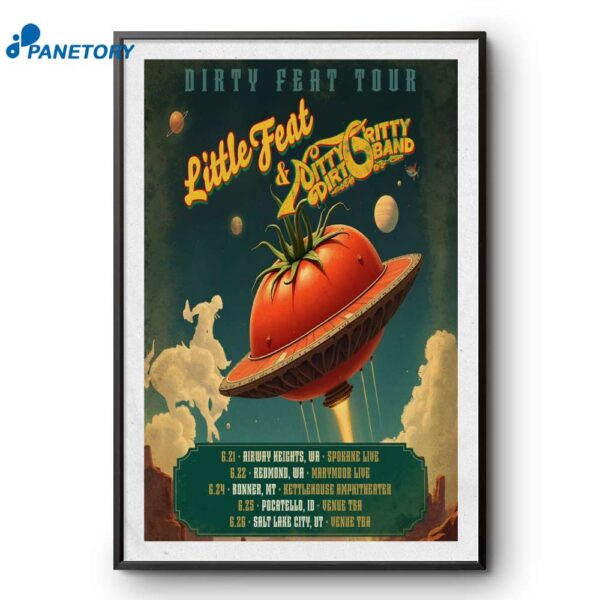 Little Feat And Nitty Gritty Dirt Band Dirty Feat 2025 Poster