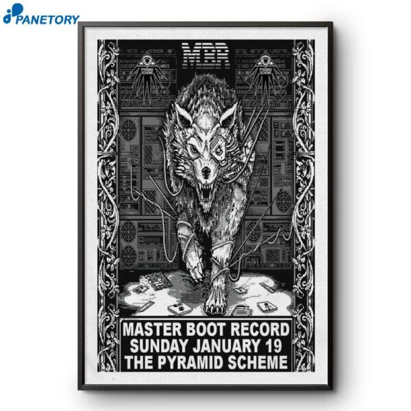 Master Boot Record Grand Rapids Mi Jan 19 2025 Poster