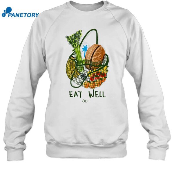 Oli Eat Well White Shirt 1