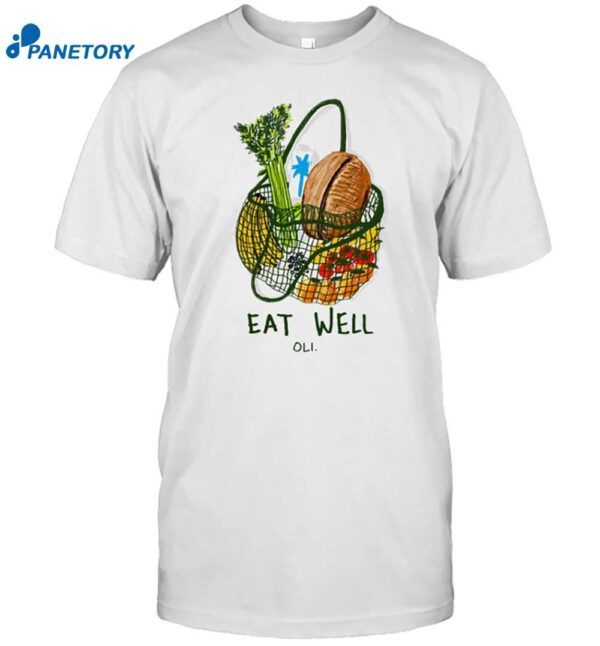 Oli Eat Well White Shirt