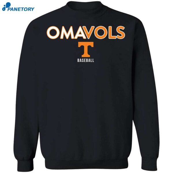 Omavols Tennessee Baseball Shirt 1