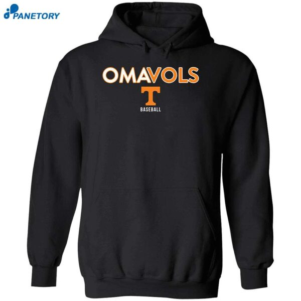 Omavols Tennessee Baseball Shirt 2