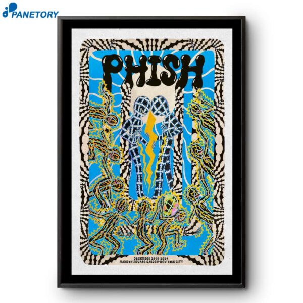 Phish New York Dec 28-31 2024 Poster