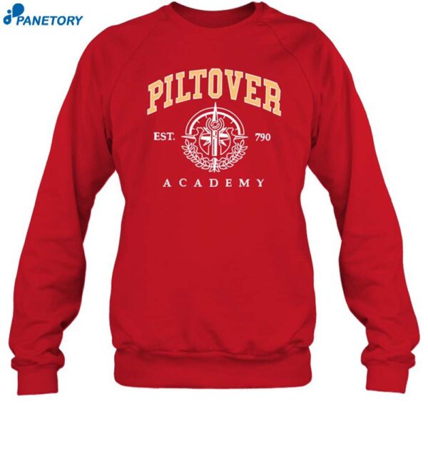 Piltover Academy University Est 790 Shirt 1